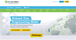 Desktop Screenshot of programmr.com